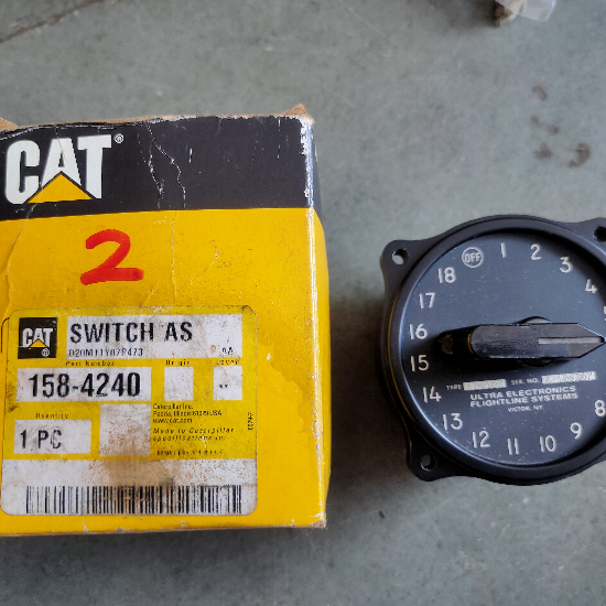158-4240 SWITCH AS-SELECTOR 18-POSITION 3512